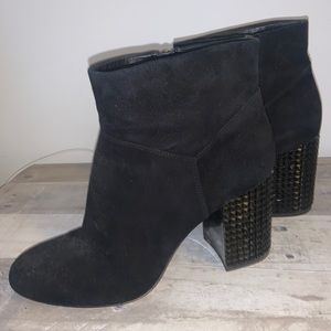 Michael kors black booties